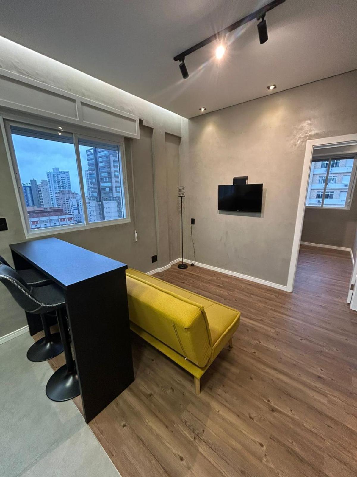 Apartamento Frente A Praia Do Embare Santos Екстер'єр фото