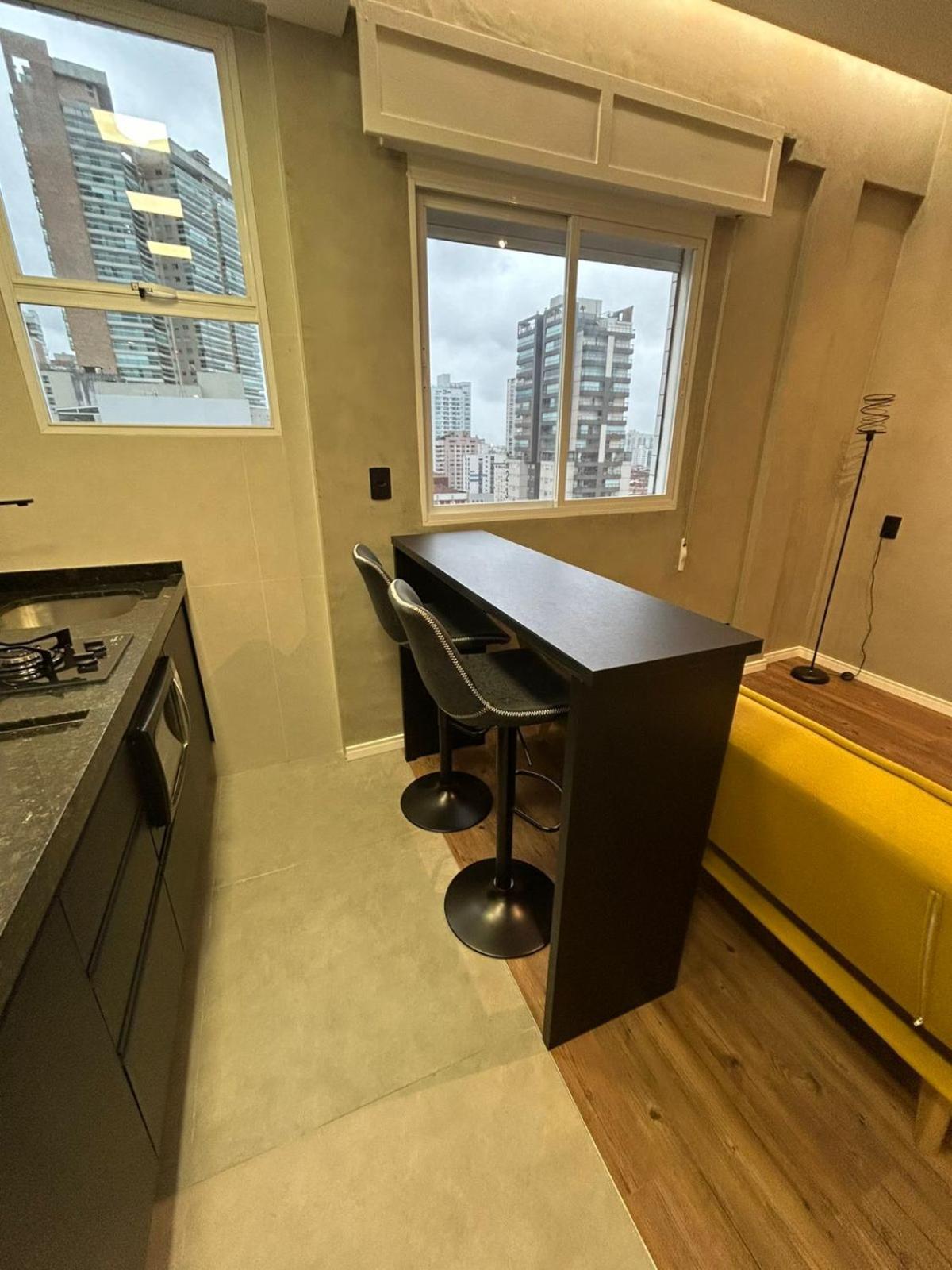 Apartamento Frente A Praia Do Embare Santos Екстер'єр фото