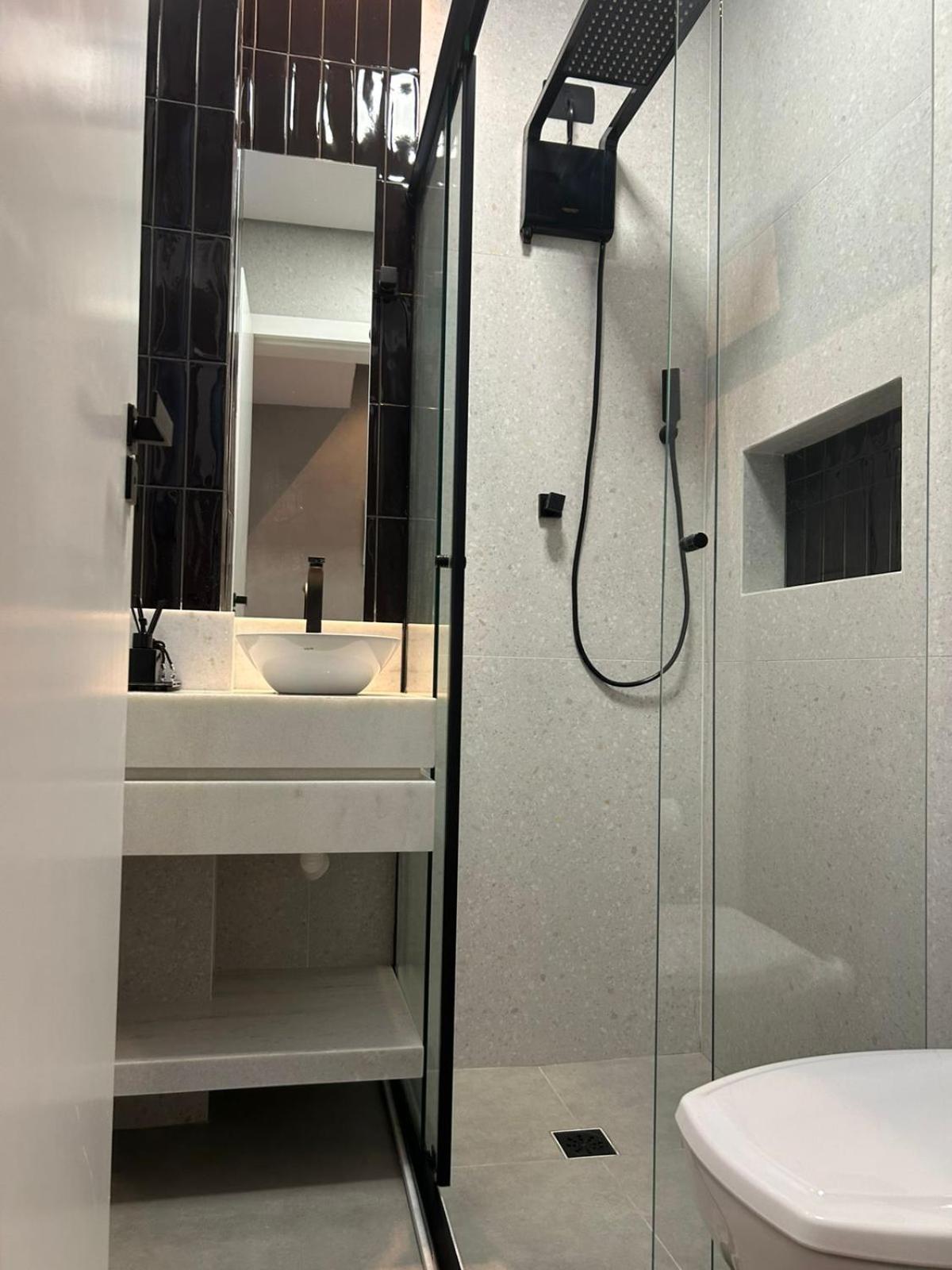 Apartamento Frente A Praia Do Embare Santos Екстер'єр фото